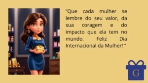 Frase 2 para o dia internacional da mulher