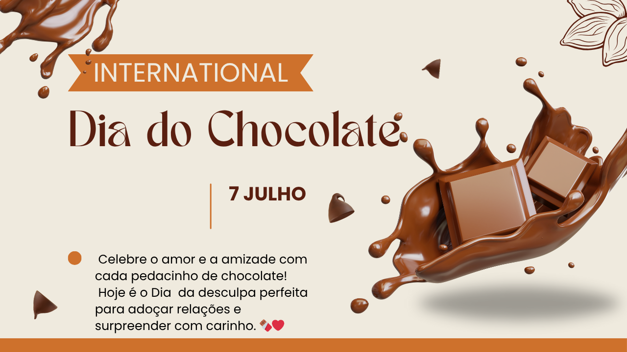 presente de chocolate