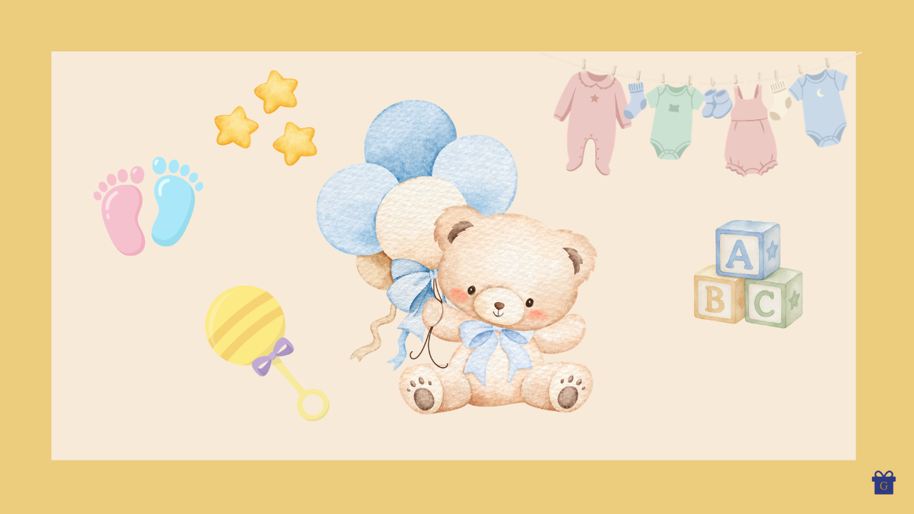 presente para chá de bebê